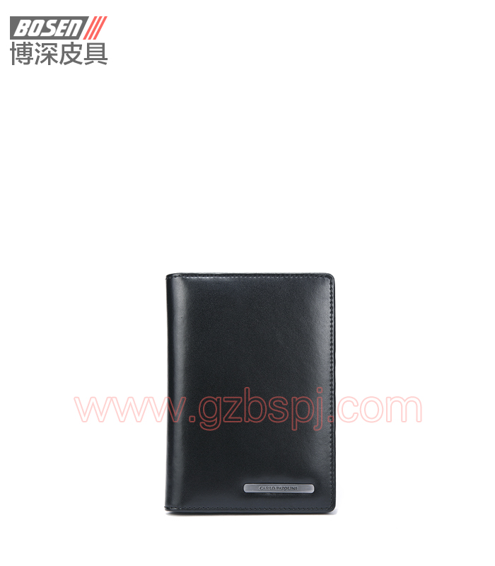 廣州錢包廠真皮男士錢包護(hù)照夾 BSLW017001
